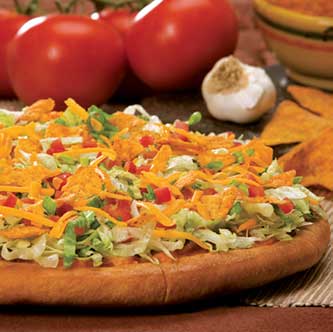 Taco Pie Pizza Godfather's at Beck's
