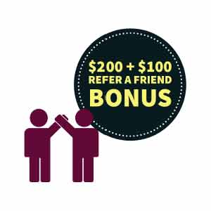 Refer a friend bonus